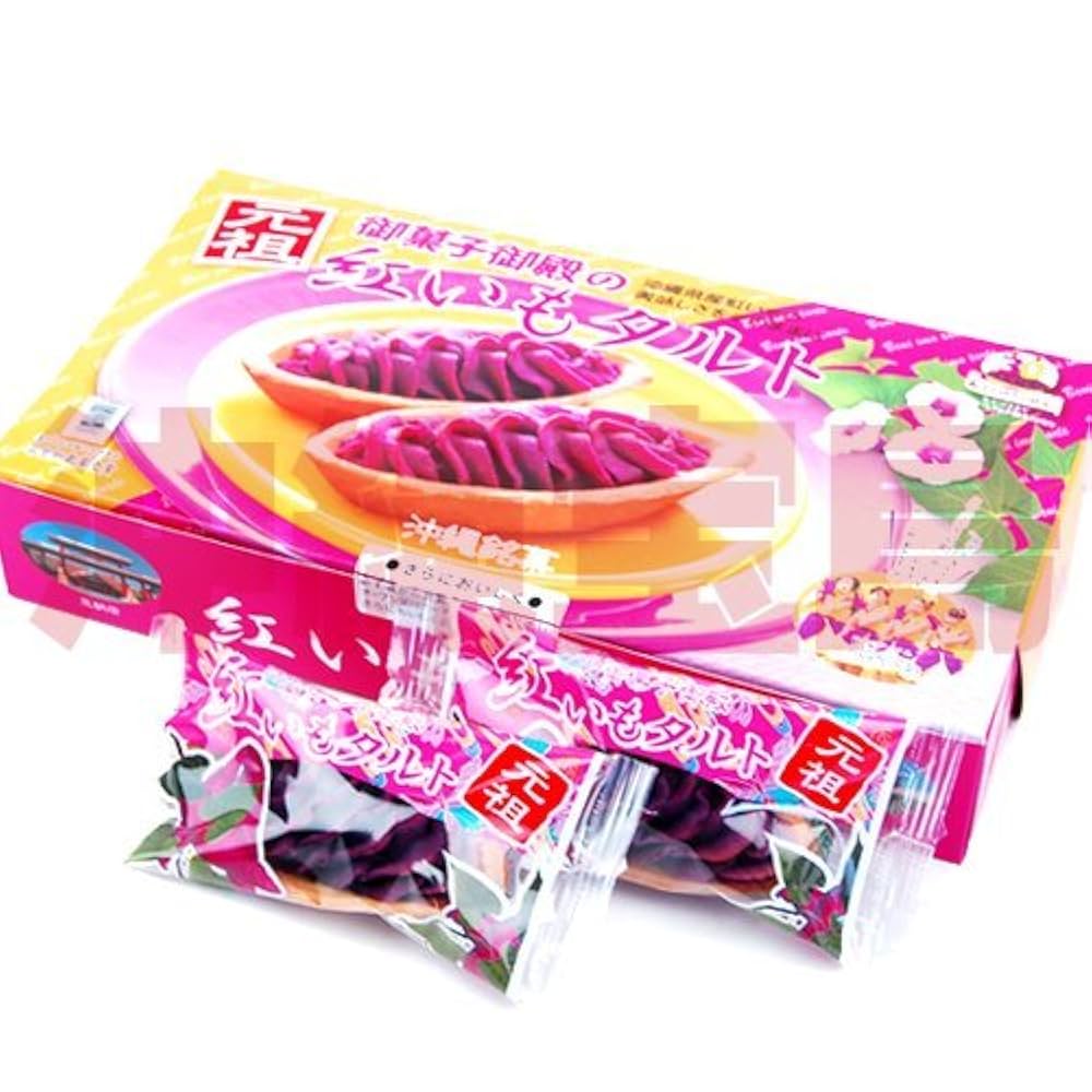 Amazon.co.jp: 紅芋タルト お菓子御殿 6個入り×10箱 : 食品